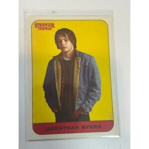 2018 Topps Stranger Things Character Stickers # 9 JONATHAN BYERS